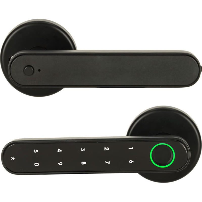 Pirkstu nospieduma kods durvju rokturis bluetooth