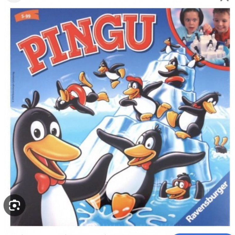 Ravensburger Игра настольная 3D Plitsch-Platsch Pinguin R 22080