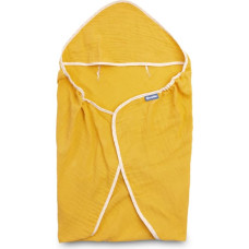 Sensillo Child seat muslin swaddle blanket for summer – mustard