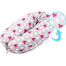 Sensillo XL Pregnancy Pillow PINK HEARTS