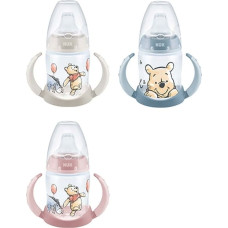 NUK 743945 BOTTLE WITH TEMPERATURE INDICATOR 150ML WINNIE THE POOH SILICONE SLOPPING SPOUT