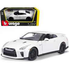 AUTO BBURAGO NISSAN GT-R 2017 1:24 BIAŁY