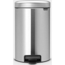 BRABANTIA Контейнер для мусора с педалью NewIcon, 12L, Matt Steel Fringerprint Proof