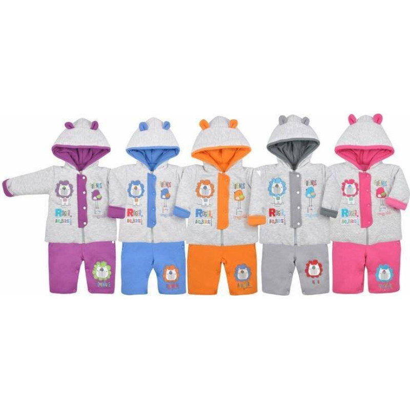 Koala Baby 04-534  DRES OCIEPL.ROGER 62 SZARY/PO***