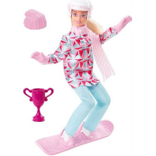 Barbie Doll - HCN30- BARBIE -winter sports - SNOWBOARD