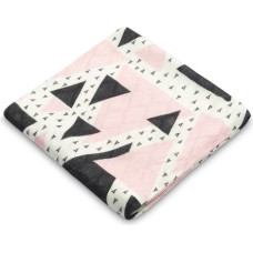 Sensillo BAMBOO DIAPER - PINK TRIANGLE 75x75