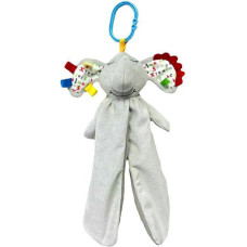 Tulilo Toy Blanket Sensory - 94997 - MILUŚ - ELEPHANTE - size 25 cm