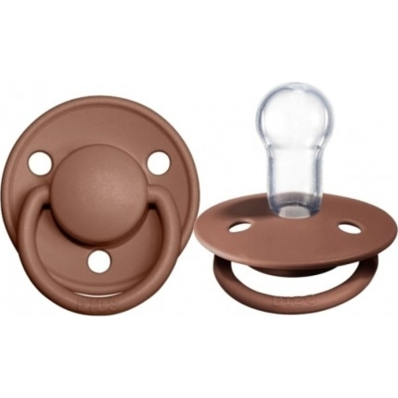 Bibs 1010247 silicone pacifer DE LUX WOODCHUCK 0-36