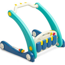 Toyz 2IN1 WALKER WITH MUSIC MAT BLUE