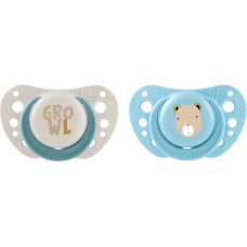 Chicco 171521 PF AIR SILICONE pacifier 2-6M 2PCS BLUE