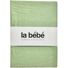 La Bebe ™ Cotton 60x120+12 cm  Art.145854 Green Хлопковая простынка с резинкой