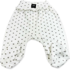 La Bebe ™ NO Baby Pants Art. 10-04-23 Dots Детские штанишки с широким поясом и закрытыми пяточками из чистого хлопка