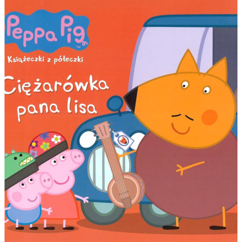 KSIĄŻECZKA ŚWINKA PEPPA CIĘŻARÓWKA LISA