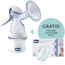 Chicco 069156 MANUAL NF breast pump, + breast pads 60 pcs