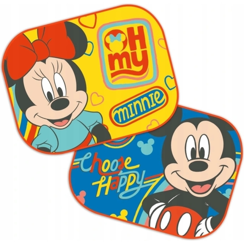 Disney Baby SUNSHADES MINNIE & MICKET 2 PCS. 44X35 CM