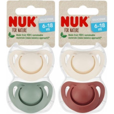 NUK 4931 SM.SIL. NATURE 18-36 2PCS/BOX 541370, 736952