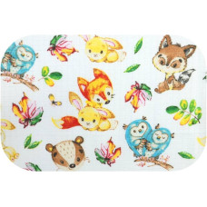 Ega Kids Diaper - 27145 - TETRA PRINT - EGA - JESIENNA BAJKA - size 70x80 cm