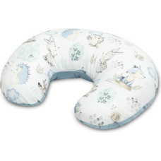 Sensillo PILLOW FOR FEEDING VELVET STROLL BLUE