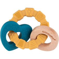 Gili Gums 19013 Teether - RINGS - HEART 90131