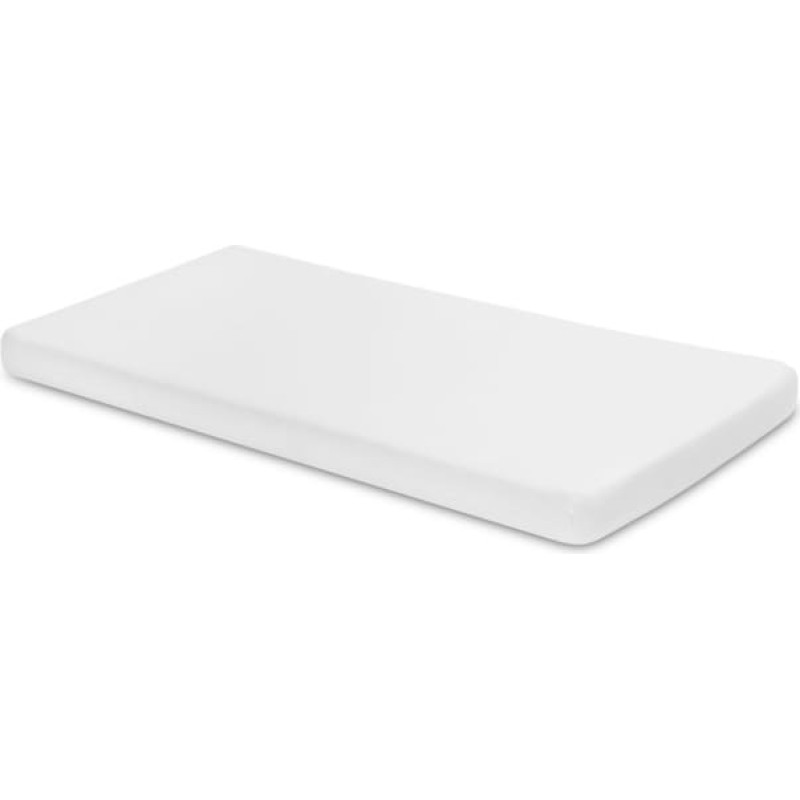 Sensillo Простыня на резинке Deluxe Jersey, белая, 120×60 см