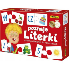 GRA PUZZLOWA - POZNAJĘ LITERKI