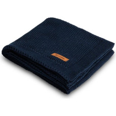 Sensillo Knitted Blanket – navy blue