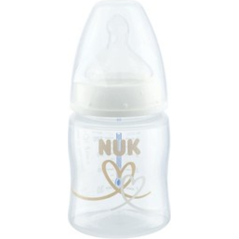 NUK 0493 BUT.150ML TEMPERATURE INDICATOR 0-6 527893, 743875 WHITE