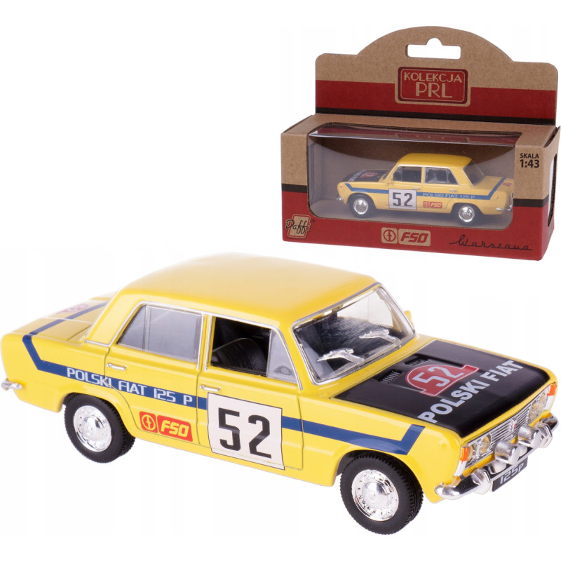 KOLEKCJA PRL FIAT 125P RALLY 1:43