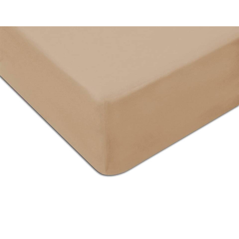 Miniania Sheet - Waterproof - JERSEY - size 120x60 cm - BEIGE