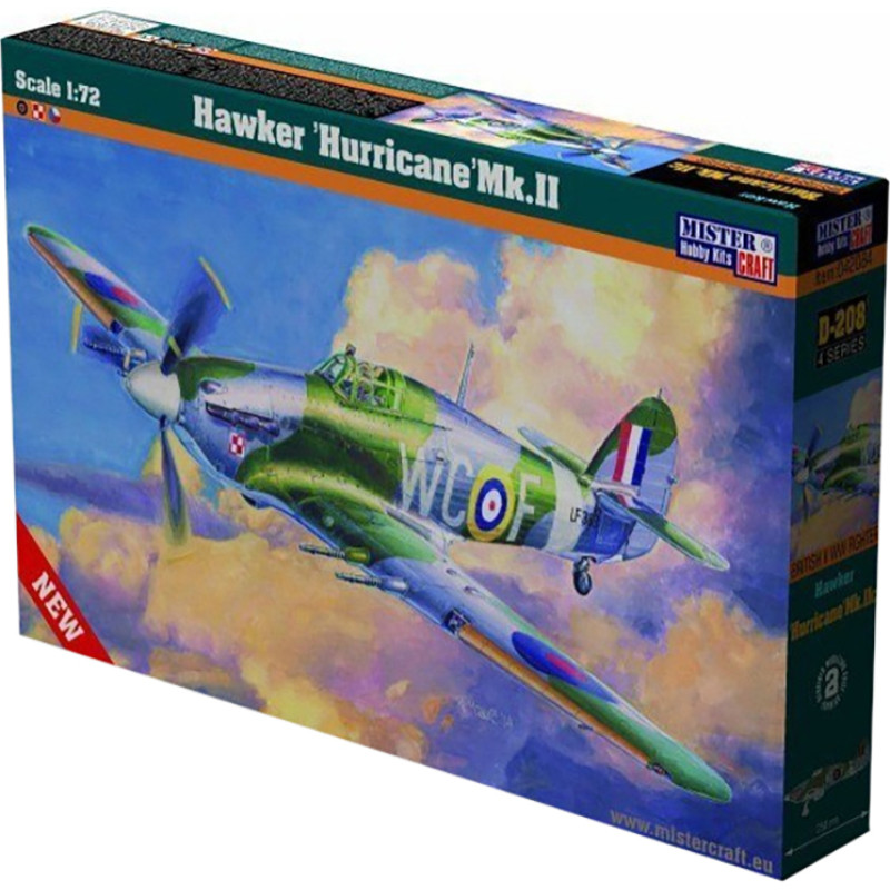 SAMOLOT MODEL HAWKER HURRICANE 1:72