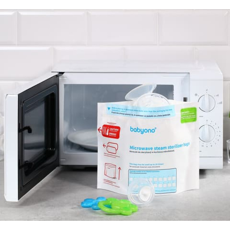 BabyOno 1038 пакеты для стерилизации в микроволновке – 5 шт.