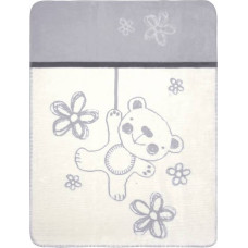 Babymatex Blanket - TB0201 - TEDDY - size 75x100 - GREY