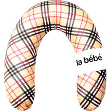 La Bebe ™ Rich Maternity Pillow Art.67035 Burberry Подкова для сна, кормления малыша 30x104 cm