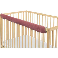 Sensillo BED BUMPER FOR THE UPPER EDGE OF THE BED VELVET DIRTY PINK