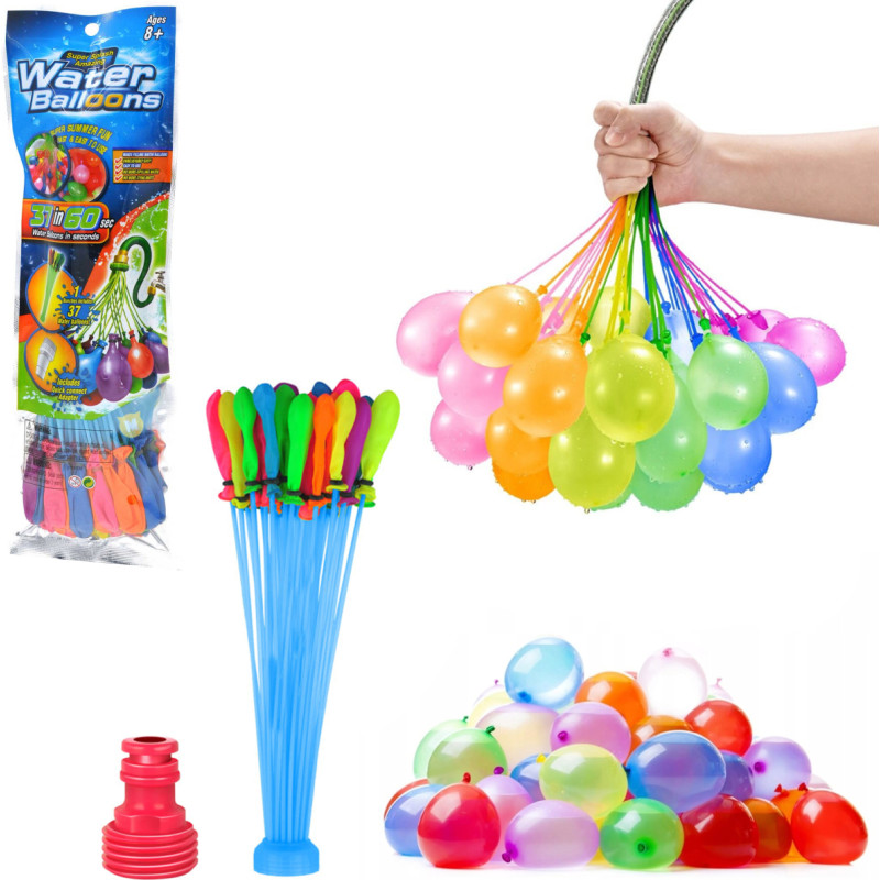 BALONY BOMBY WODNE 37 SZTUK