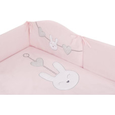 Belisima Baby Bedding set - 5 parts - 120/90/180 - TOYS - P02-0779 - PINK