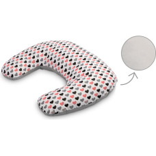 Sensillo Pillow for Feeding – hearts grey