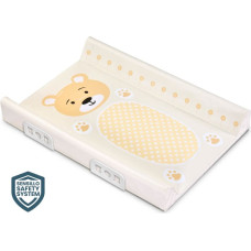 Sensillo Stiffened Changing Pad WITH SAFETY SYSTEM - ANIMALS TEDDY BEIGE