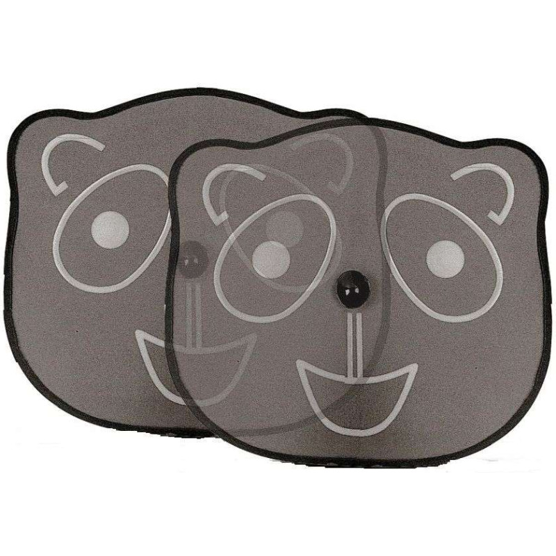 Bikes Bike Fun Sunshade Panda Art.22054  Cолнцезащитные шторки на липучках, 2 шт.