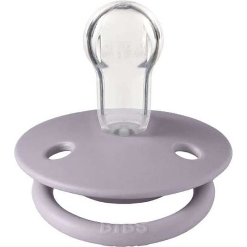 Bibs 1010303 silicone pacifier FOSSIL GREY 0-36 DE LUX