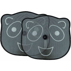 Bikes Bike Fun Sunshade Panda Art.22054  Cолнцезащитные шторки на липучках, 2 шт.