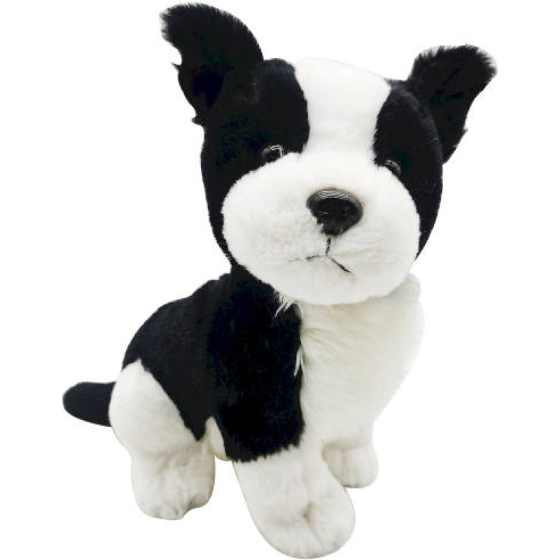 Minikid Plush toy - 84399 / 43991 - DOGGIE - BLACK / WHITE - size  25 cm