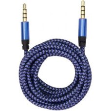 Sbox 3535-1.5BL AUX Cable 3.5mm To 3.5mm Blueberry Blue