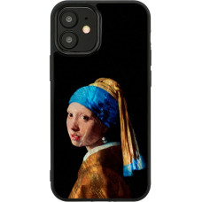 Ikins case for Apple iPhone 12 mini girl with a pearl earring