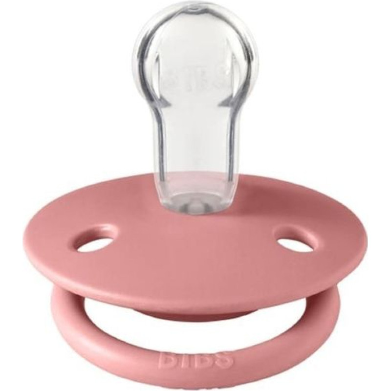 Bibs 1010311 silicone pacifier DUSTY PINK 0-36 DE LUX