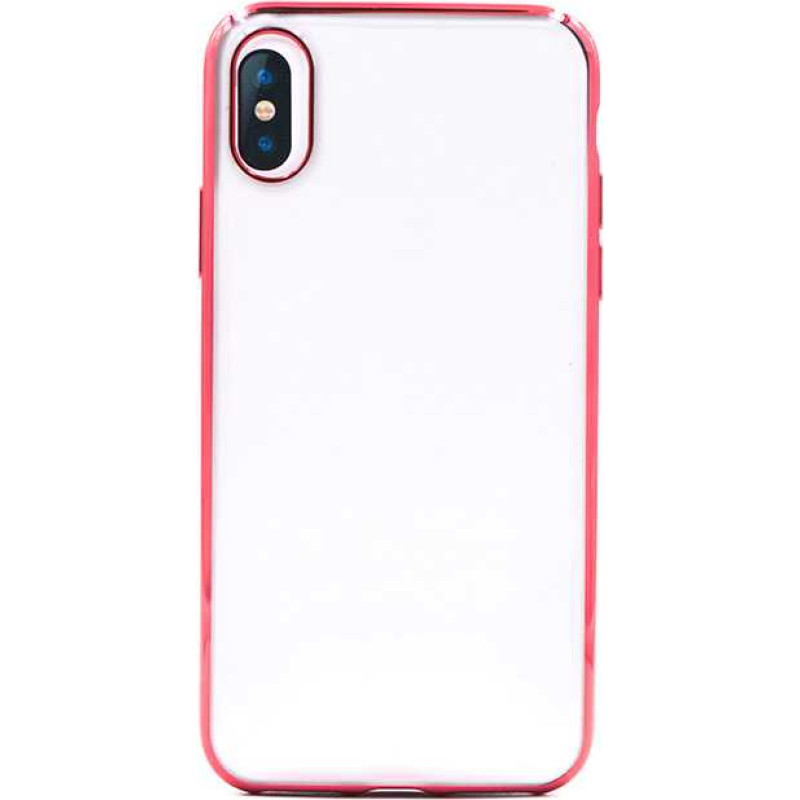 Devia Glitter soft case (TPU) iPhone XS/X(5.8) red