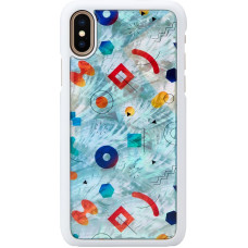 Ikins SmartPhone case iPhone XS/S poppin rock white