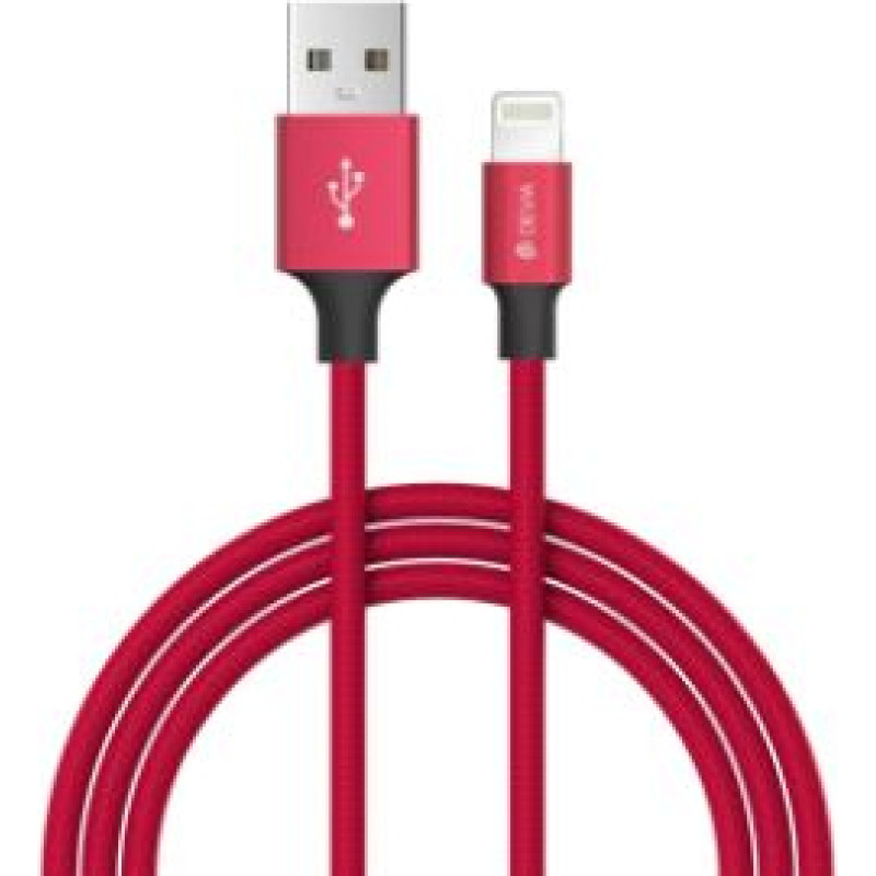 Devia Pheez series USB-C TO Lightning cable 1M red