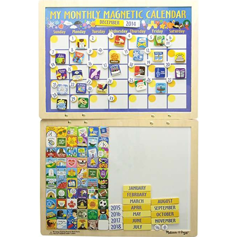 Melissa And Doug Melissa&Doug Magnetic Calendar Art.13788 Магнитный календарь