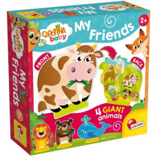 Carotina Baby Puzzle 3D My Friends Art.85521 Развивающая игра/пазл